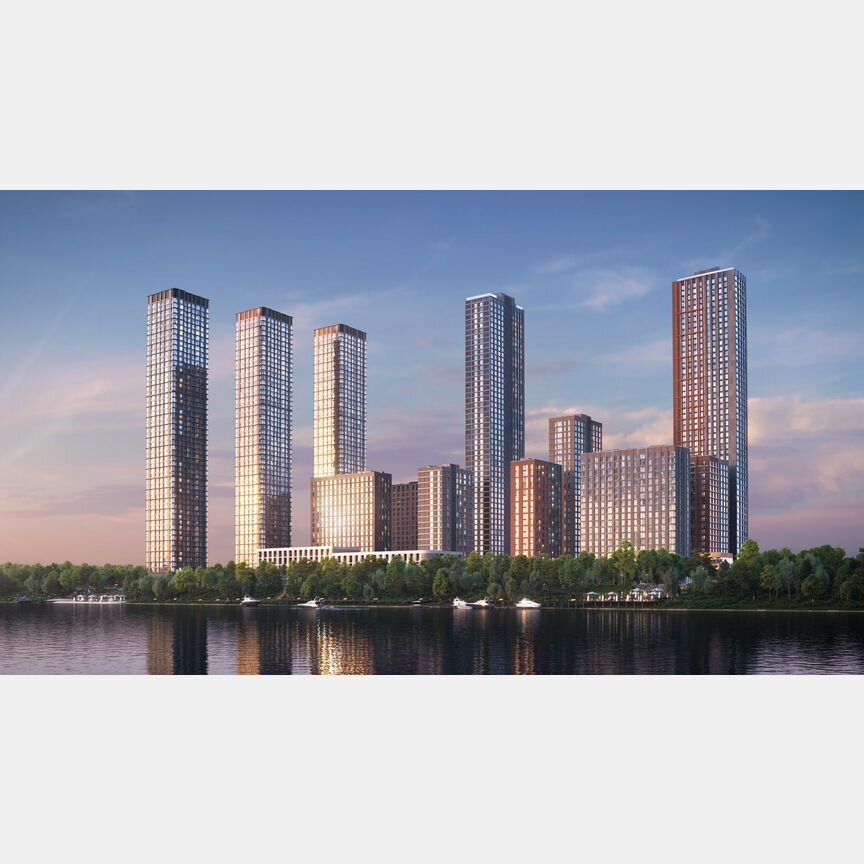 2-к. квартира, 58,2 м², 32/53 эт.