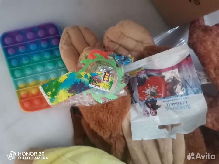 Мягкие игрушки пакетом