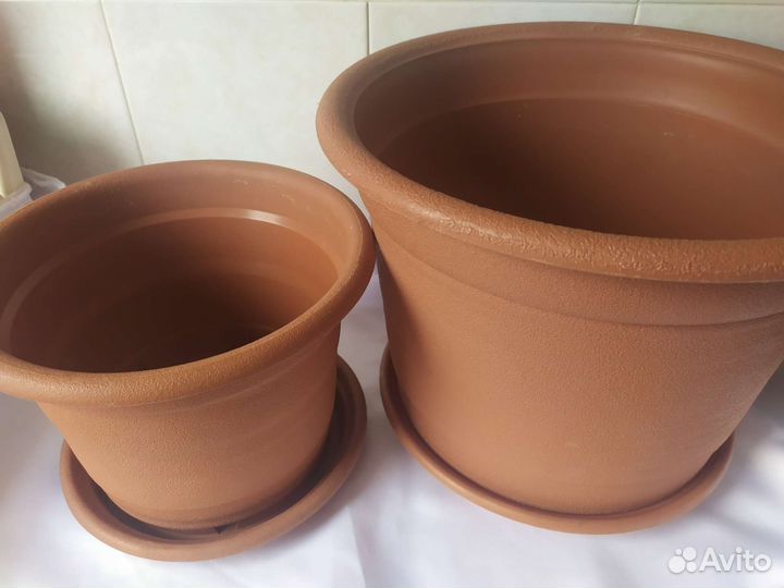 Горшки для цветов,от -40до120,большой и средний