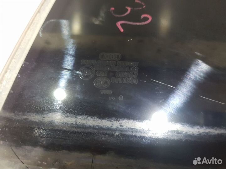 Стекло двери задней левой ауди а8 audi s8