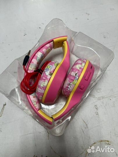 Беспроводные наушники детские/розовые VJ-870
