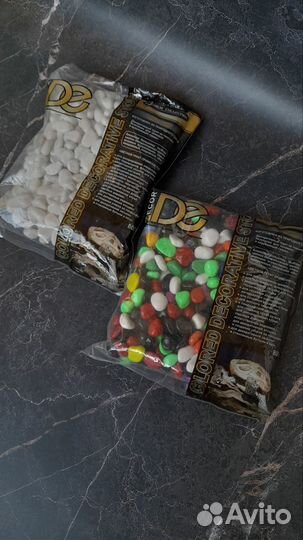 Галька цветная декор для творчества и аквариума