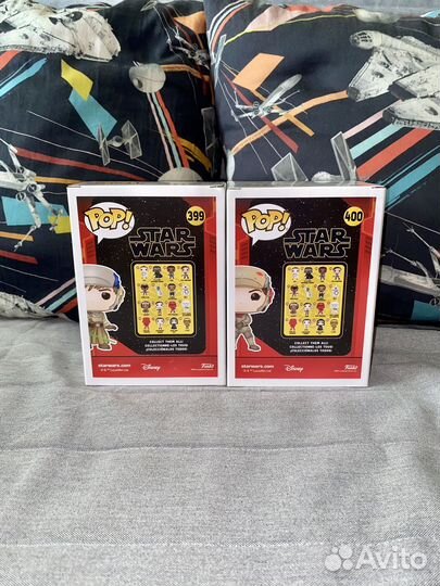 Funko POP Star Wars Luke Skywalker & Princess Leia