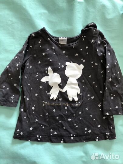 Одежда для девочки 80 86 hm carter’s