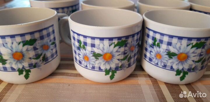 Кружки пластмассовые пластиковые