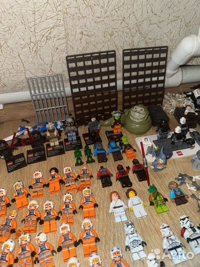 Lego звездные войны минифигуркии аксессуары бу