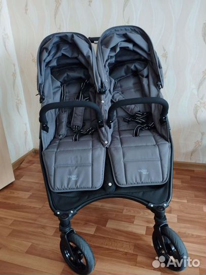 Коляска для двойни Valco Baby Snap Duo Dove Grey