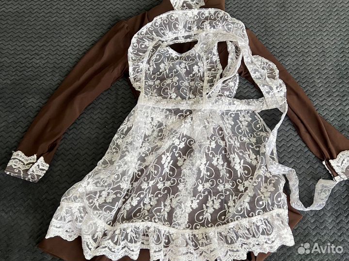 Школьный фартук на выпускной