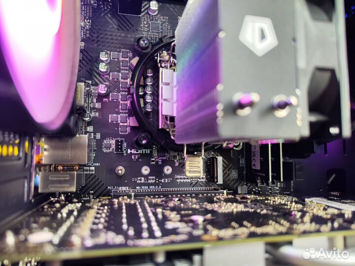 Игровой пк Intel i3-10105/ RX580 8Gb/ SSD512gb