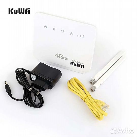 3g, 4g роутер KuWFi CPE-800 + wifi