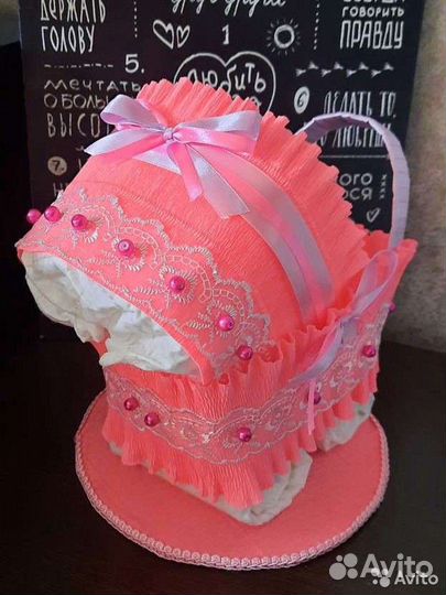 Коляска из памперсов