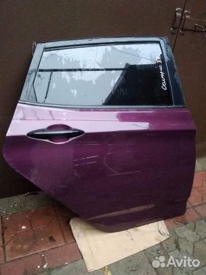 Hyundai Solaris дверь оригинал. хэтчбек
