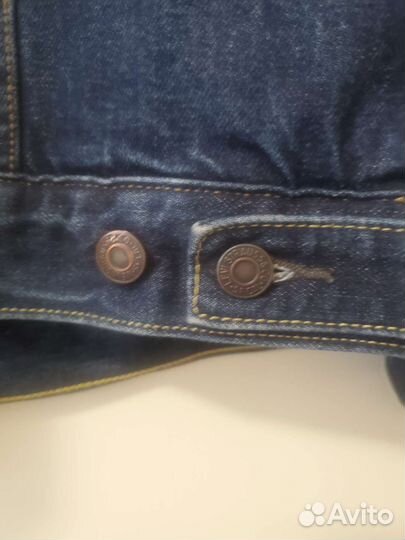 Джинсовая куртка мужская levis шерпа