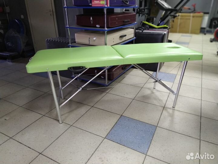 Массажная кушетка Комфорт 180*60*70 - фисташковый