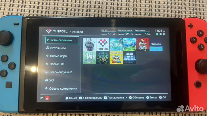 Nintendo switch rev 2 прошита чип