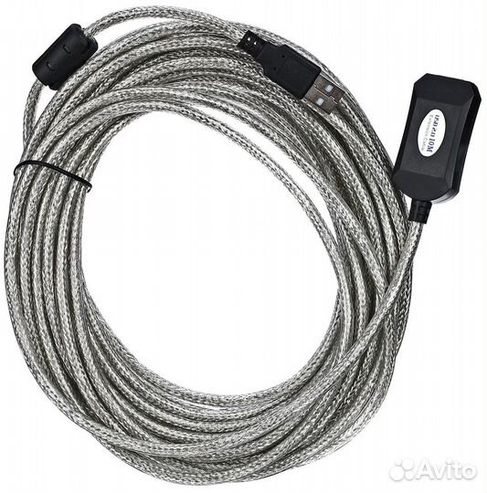 Удлинитель USB кабеля, 10 и 15 метров