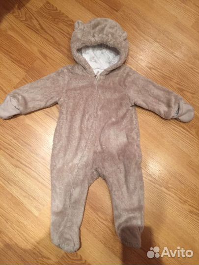 Утепленные комбинезоны р. 68