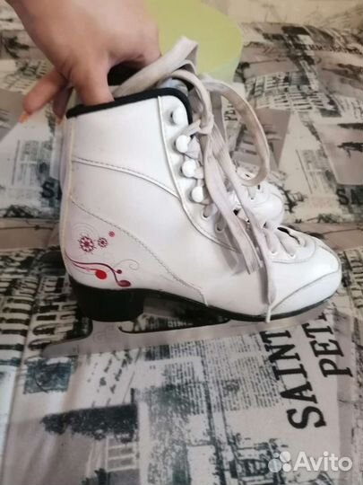 Коньки фигурные детские