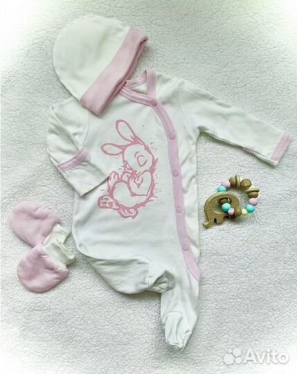 Конверт на выписку для девочки зима