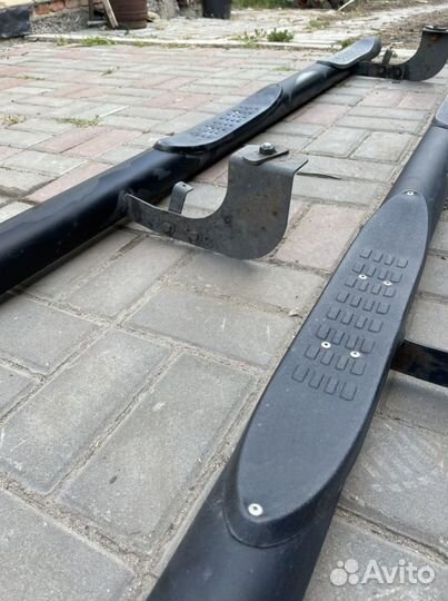 SsangYong Kyron - Защита порогов с проступями