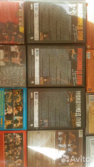 DVD диски (бокс, бои без правил)