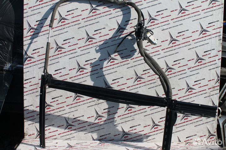 Шторка двери зад правая W221 Long Mercedes