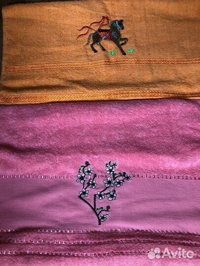 Махровые полотенца новые