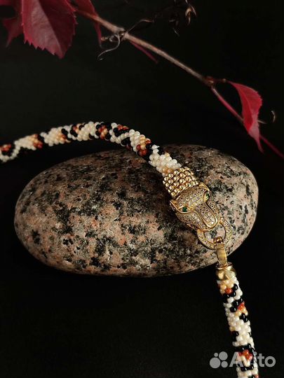 Колье с принтом 