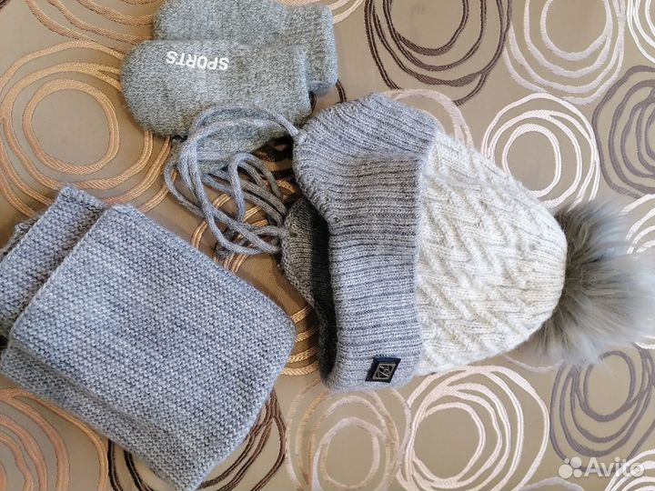 Набор шапка и снуд