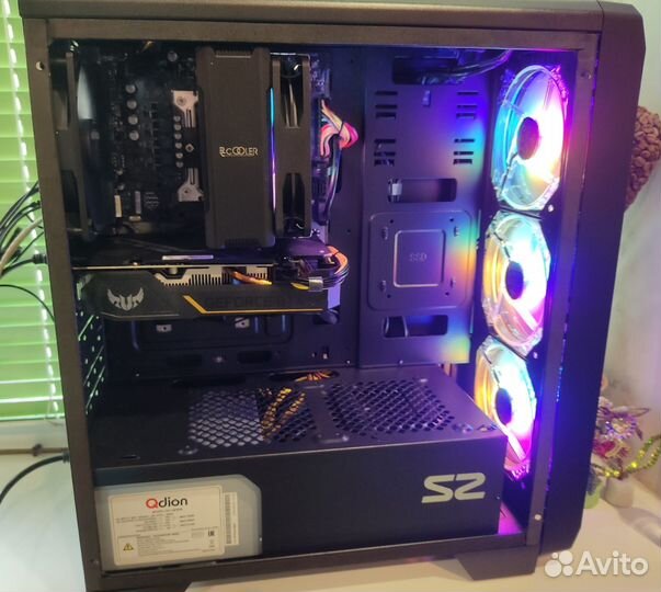 Игровой системник(12100f+1660Ti+16gbddr4+SSD512Gb)