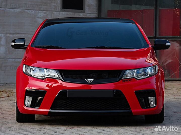 Решетка радиатора на Kia Cerato Forte