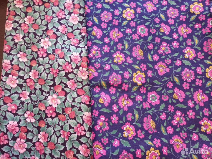 Ткани Х/Б СССР, для пэчворка