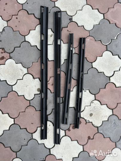 Накладки на пороги Mersedes GLS-class (19-23г)