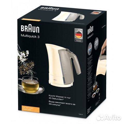 Чайник Braun WK300 Cream