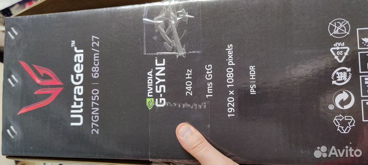 Игровой монитор LG 27GN750-B 27