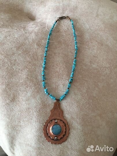 Колье с натуральным камнем