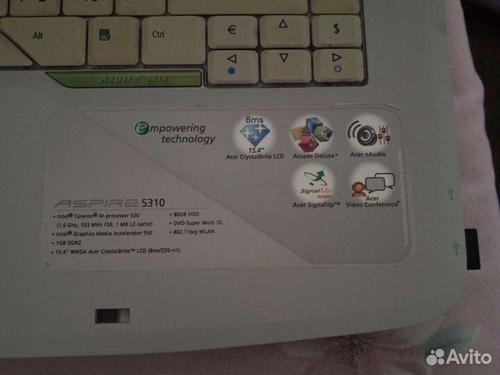 Ноутбук acer