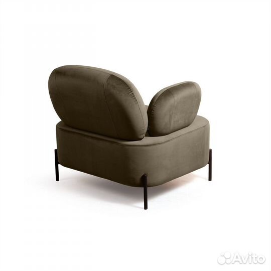 Кресло Dandy, бархат matte 65 коричневый