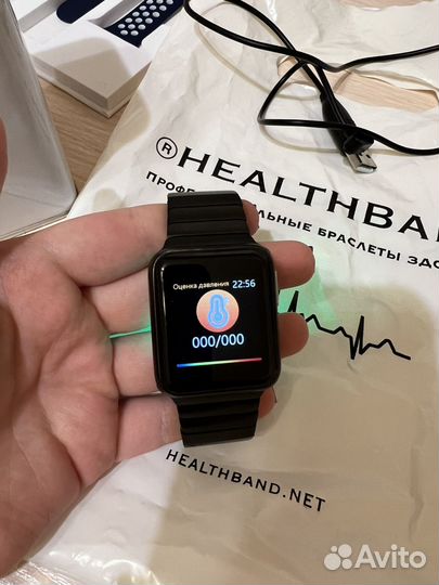 Умные часы Health Watch Pro N5 чёрные