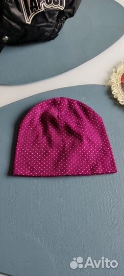 Шапка для девочки 6-9 месяцев