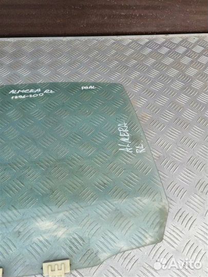 Стекло двери опускное заднее левое Nissan Almera