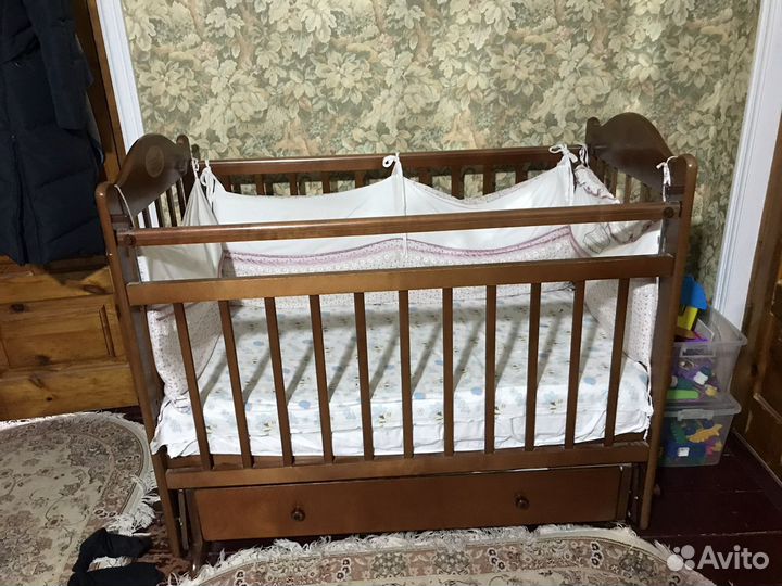 Детская кроватка люлька
