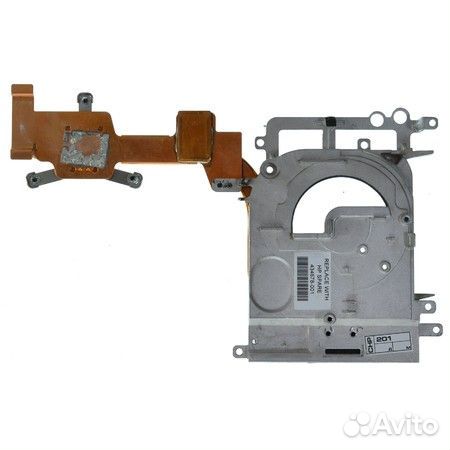 Термотрубка, радиатор системы охлаждения ноутбука