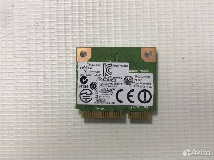 Wi-Fi модуль для ноутбука 4104A-AR5B225