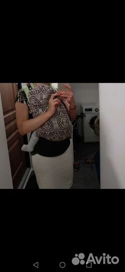 Слинг (эргорюкзак) ручной работы