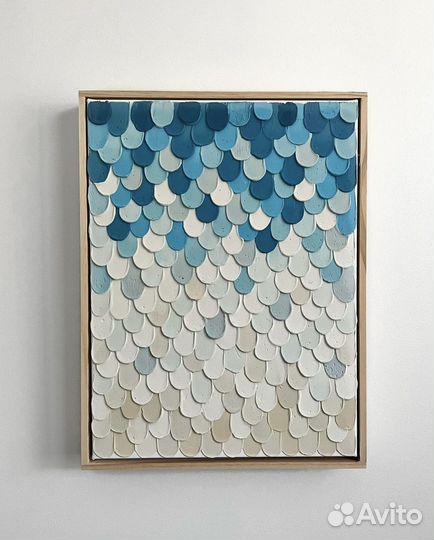 Картина интерьерная текстурная