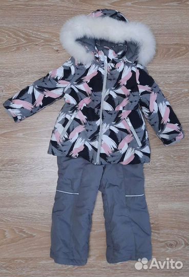 Зимний костюм для девочки,шапка в подарок