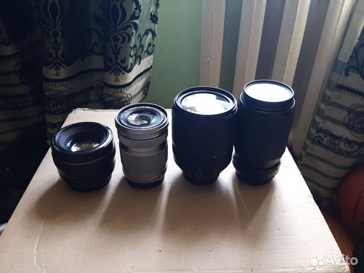 Объективы разные