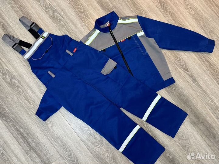 Спецодежда. Костюм Практик с полукомбинезоном