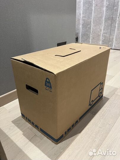 Картонные коробки Икеа для переезда новые и б/у